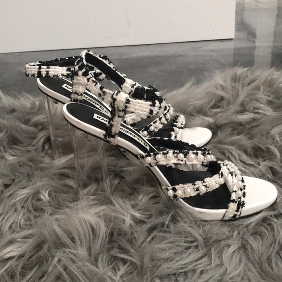 SOLD Karl Lagerfeld heels - Picture 2 of 3